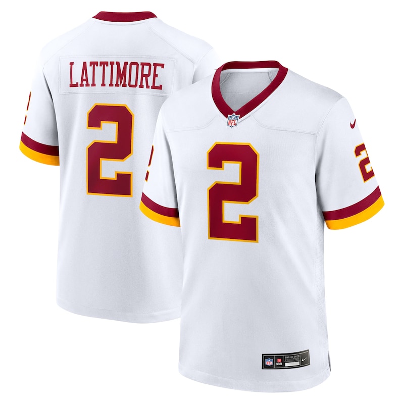 None Marshon Lattimore Washington Commanders Great Value Replica Je...