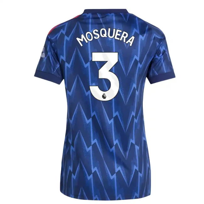 2025-20 Arsenal Away Jersey Mosquera #3 L M Women S