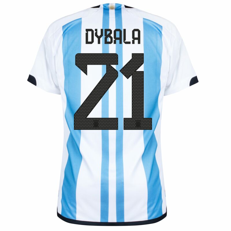 ARGENTINA Fan Edition WORLD CUP 2022 HOME JERSEY DYBALA