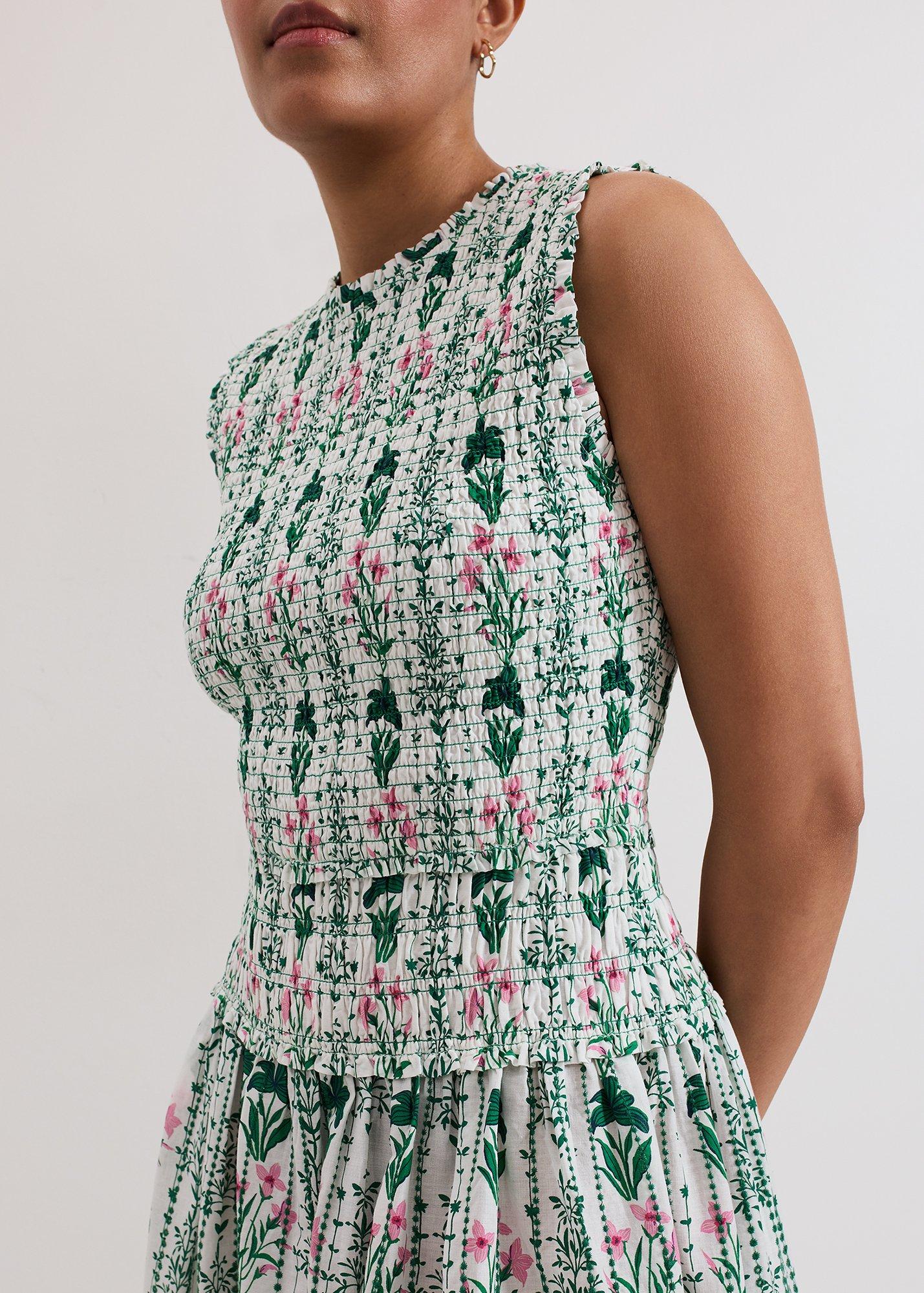 Petite Chiara Floral Midi Dress