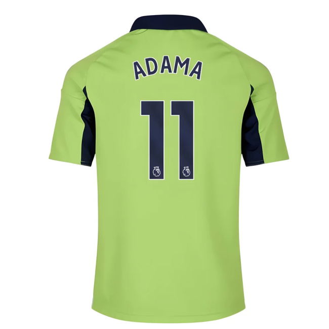 Lightweight 2025-2026 FUL Away Flexible Adama 11 - Kids Match Jer#652