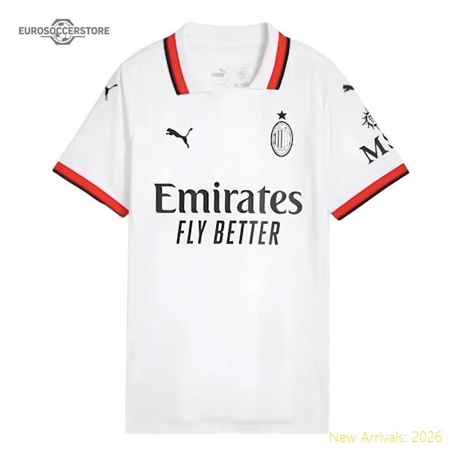 Premium Authentic 2024-2025 Ac Milan Away Shirt (Womens)