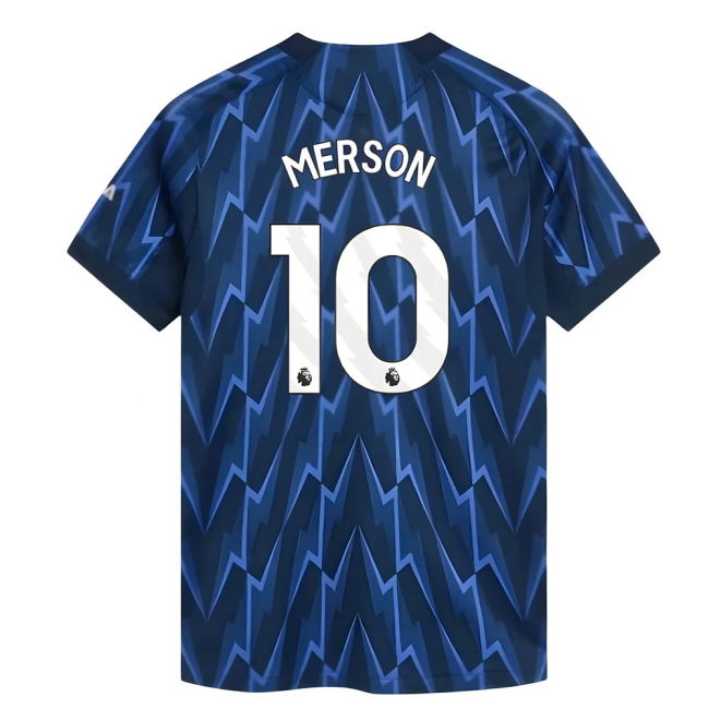 retro 2025-2026 Arsenal Authentic Away Shirt (Womens) (Merson 10)