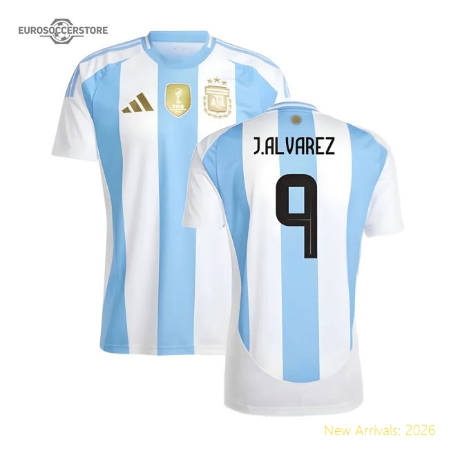 Argentina Home Kit 2024-2025 Supporter Jersey Game Ready