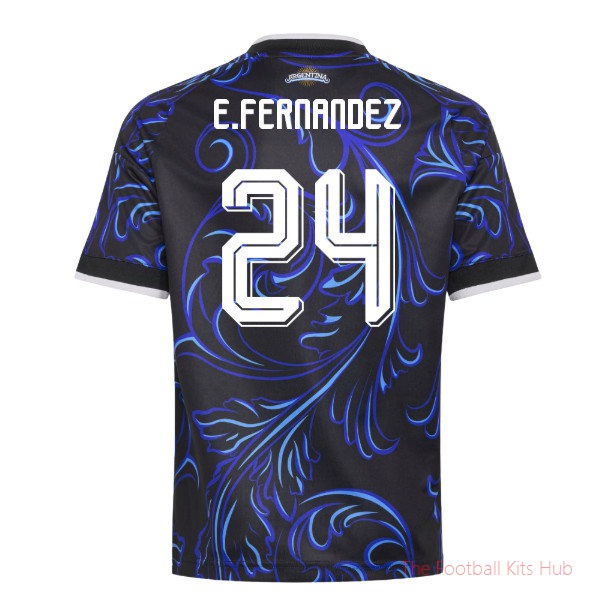 [JED] 2026/27 Argentina Away Shirt (Kids) (E.Fernandez 24)