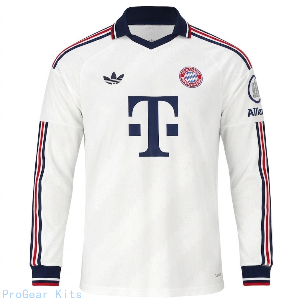 [SJH] Bayern Munich Long Sleeve Away Kit 2026/27