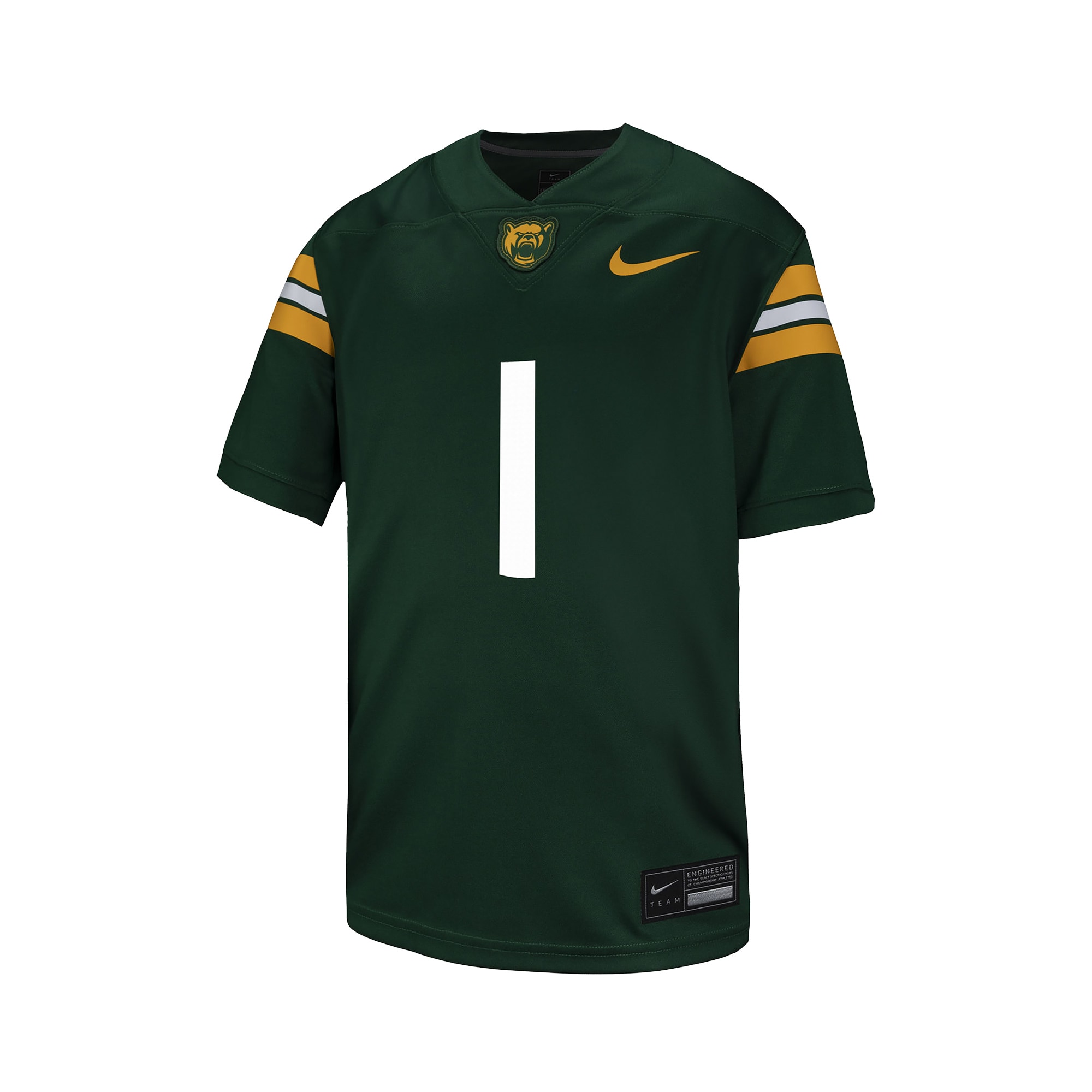 [Youth] Baylor Bears #1 Football Jersey - Green | Stadium Series 2026/27