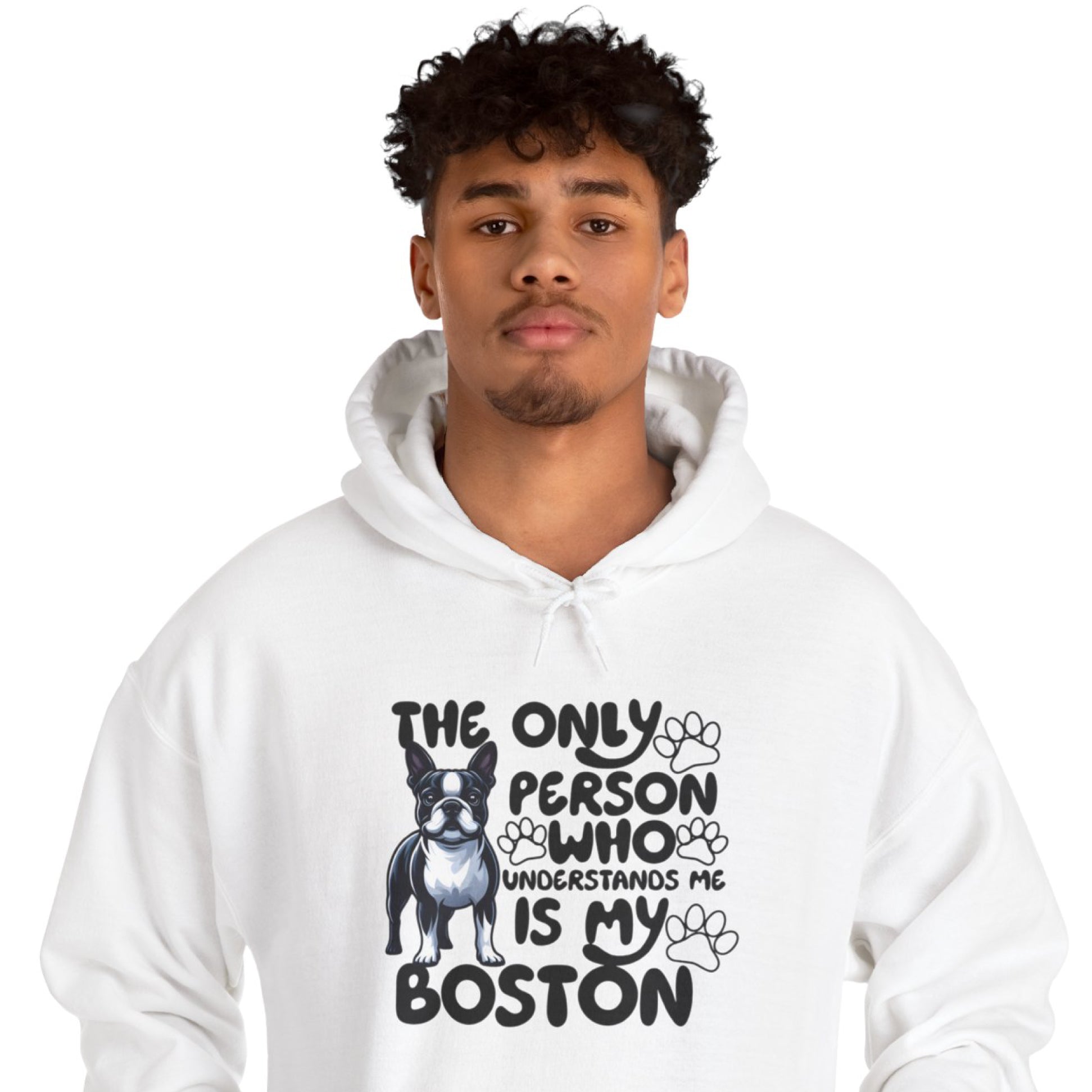 Pet-Lover Bones - Unisex Hoodie For Boston Terrier Lovers for Everyday
