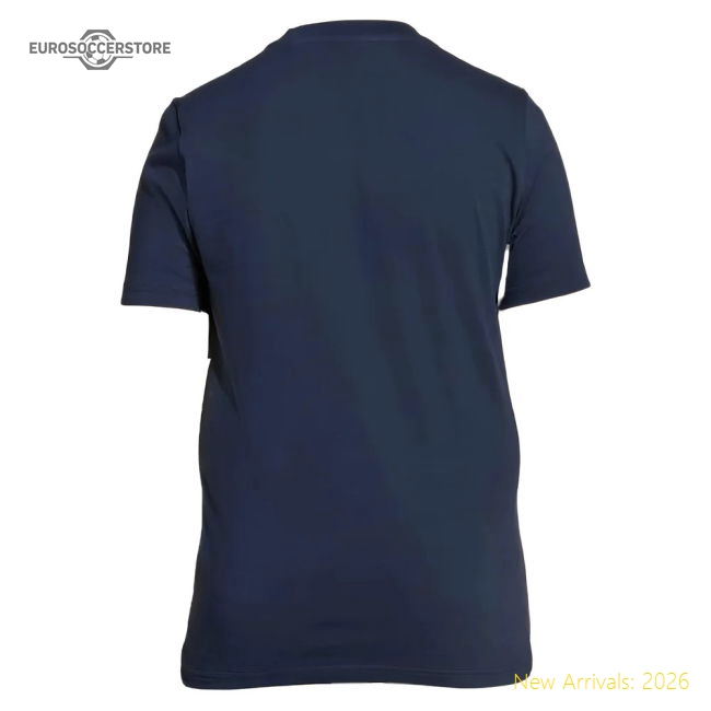 2025-2026 Madrid Real Madrid Us Tee (Legend Ink) - Navy