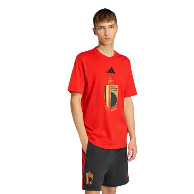 Official Genuine Belgium 2026-2027 Belgium DNA Graphic Tee (Red)