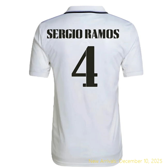 Real Madrid (rm) Home - Breathable Material - Soccer Jersey
