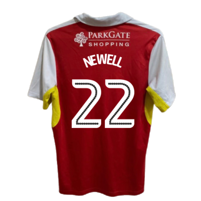 Official Rotherham 2016-17 Home Shirt ((good) Xl) (newell 22)
