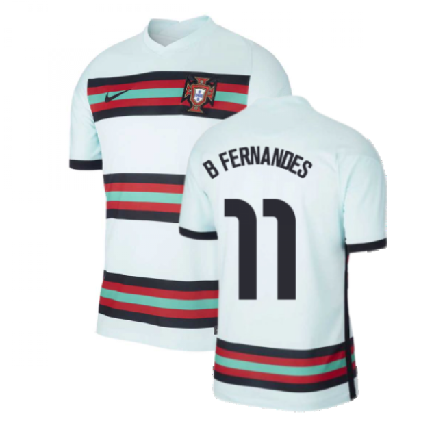 2020-2021 Portugal Away Football Shirt Match Quality (B Fernandes 11)