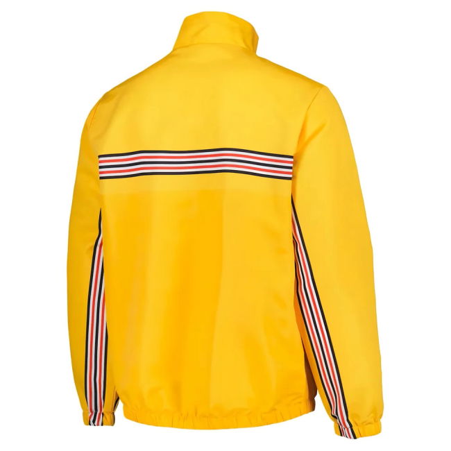 1986-1987 Sunderland Third Retro Track Jacket (Yellow)