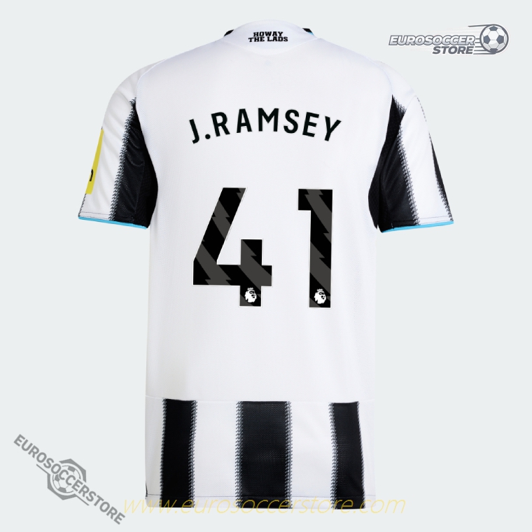 J.RAMSEY 41 Newcastle United Home Jersey 25-26 (Player Version)
