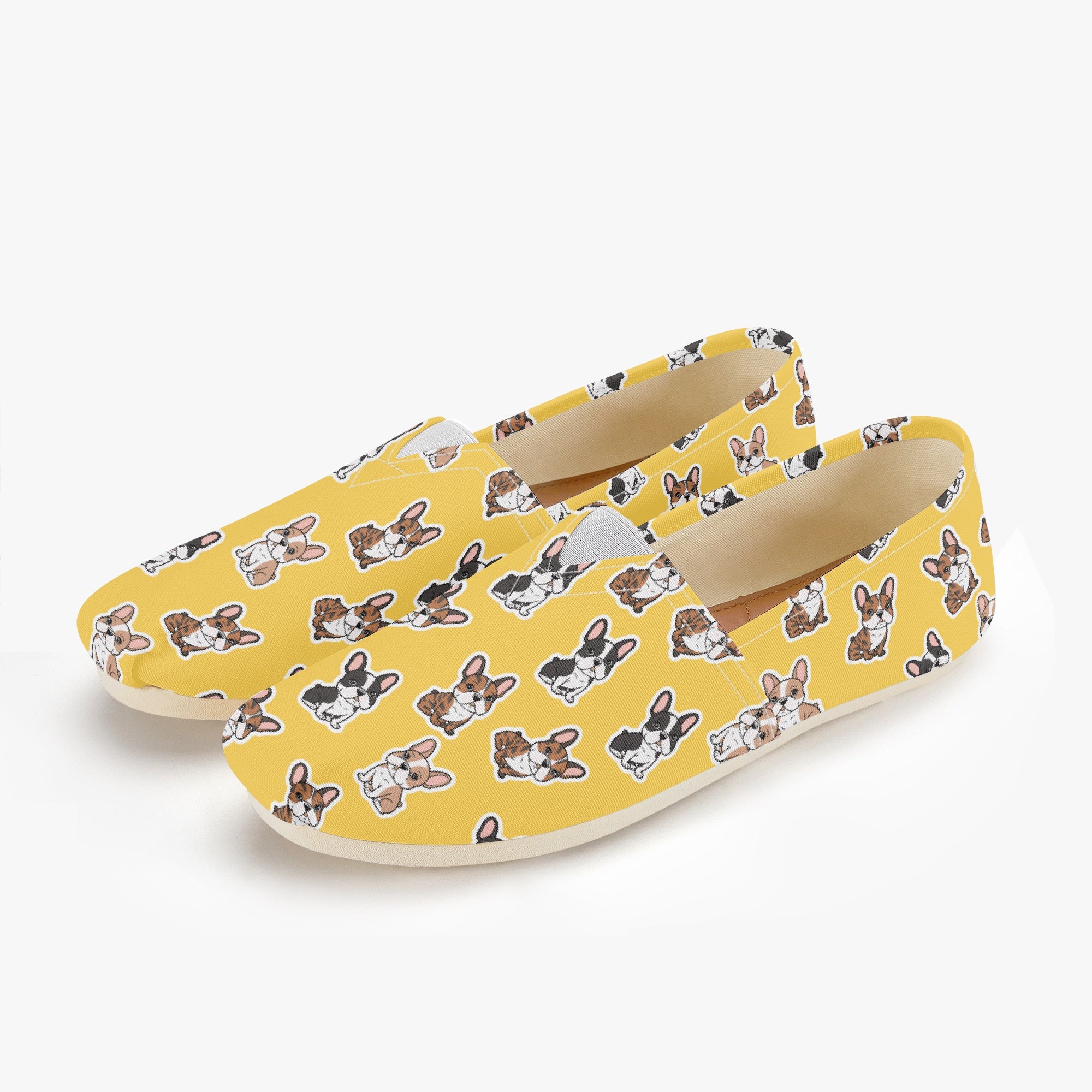 Everyday Alfie - Premium Casual Canvas Shoes For Frenchie Fans