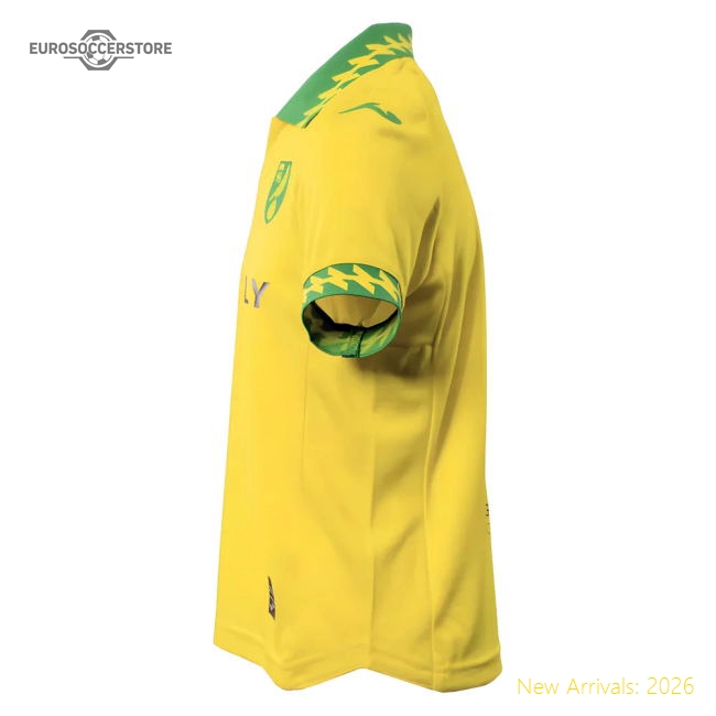 2025-2026 Norwich City Home Shirt - Kids - Reasonable Price
