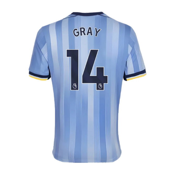 2024-2025 Tottenham Hotspur Away Kit (Gray 14)