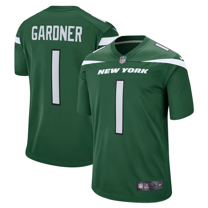 None Ahmad Sauce Gardner Star Player NY Jets Affordable Jersey
