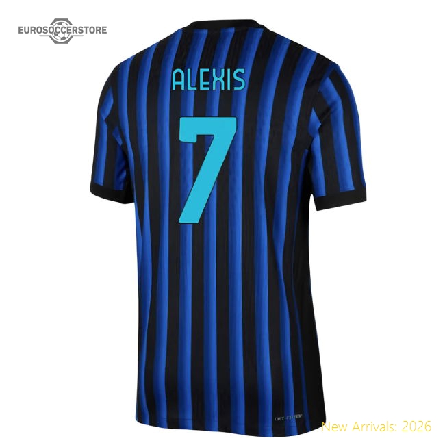 Ac Milan Premium Alexis Home Jersey Lightweight Quick-dry