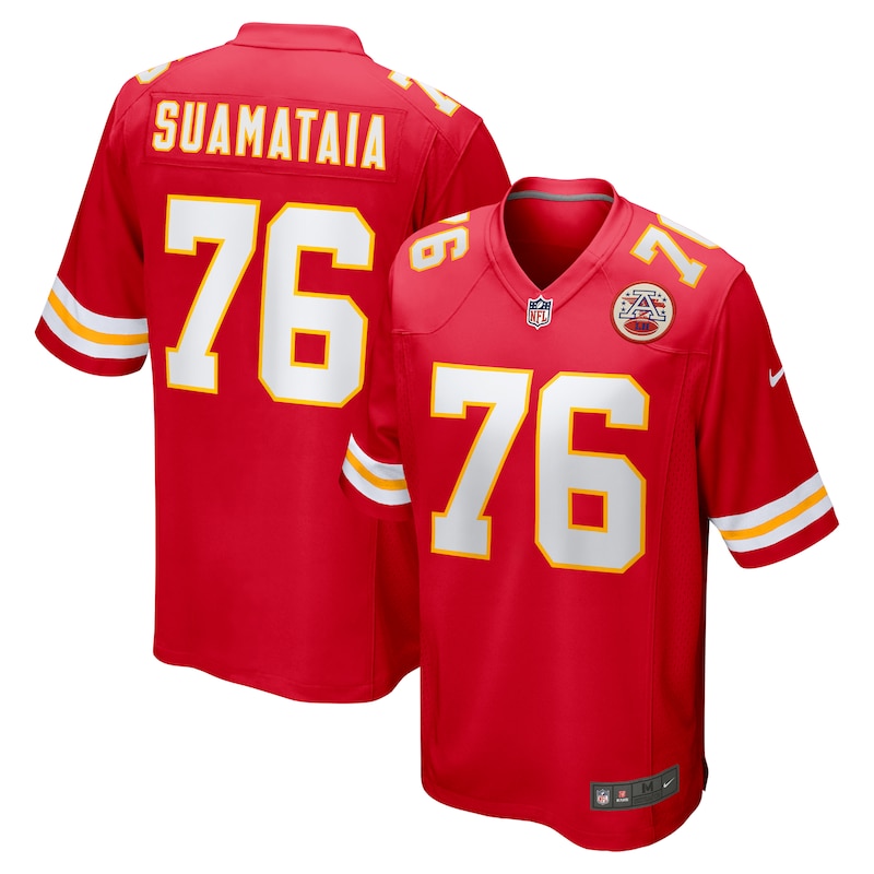 None Kingsley Suamataia Kansas City Chiefs Budget-Friendly Replica ...