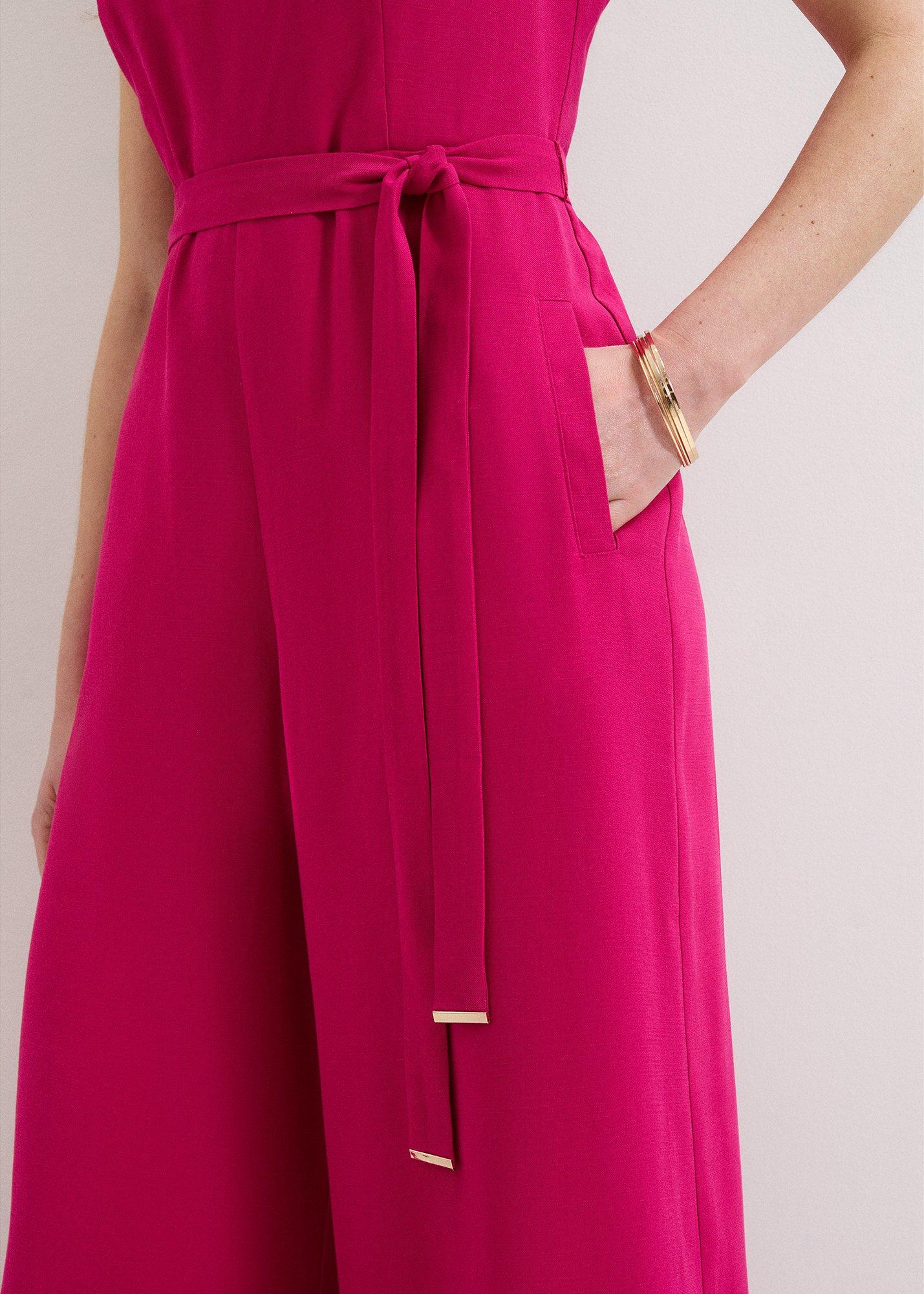 Petite Marta Pink Jumpsuit