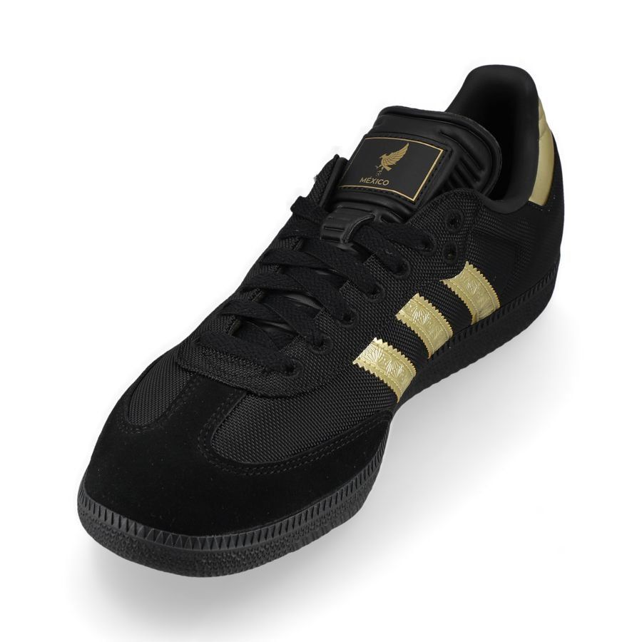 Adidas Samba Mexico Gold Cup Core Jet Black/gold Metallic