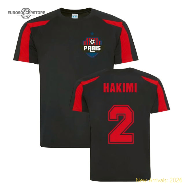 Popular Achraf Hakimi Paris Sports Training Jersey (Navy)