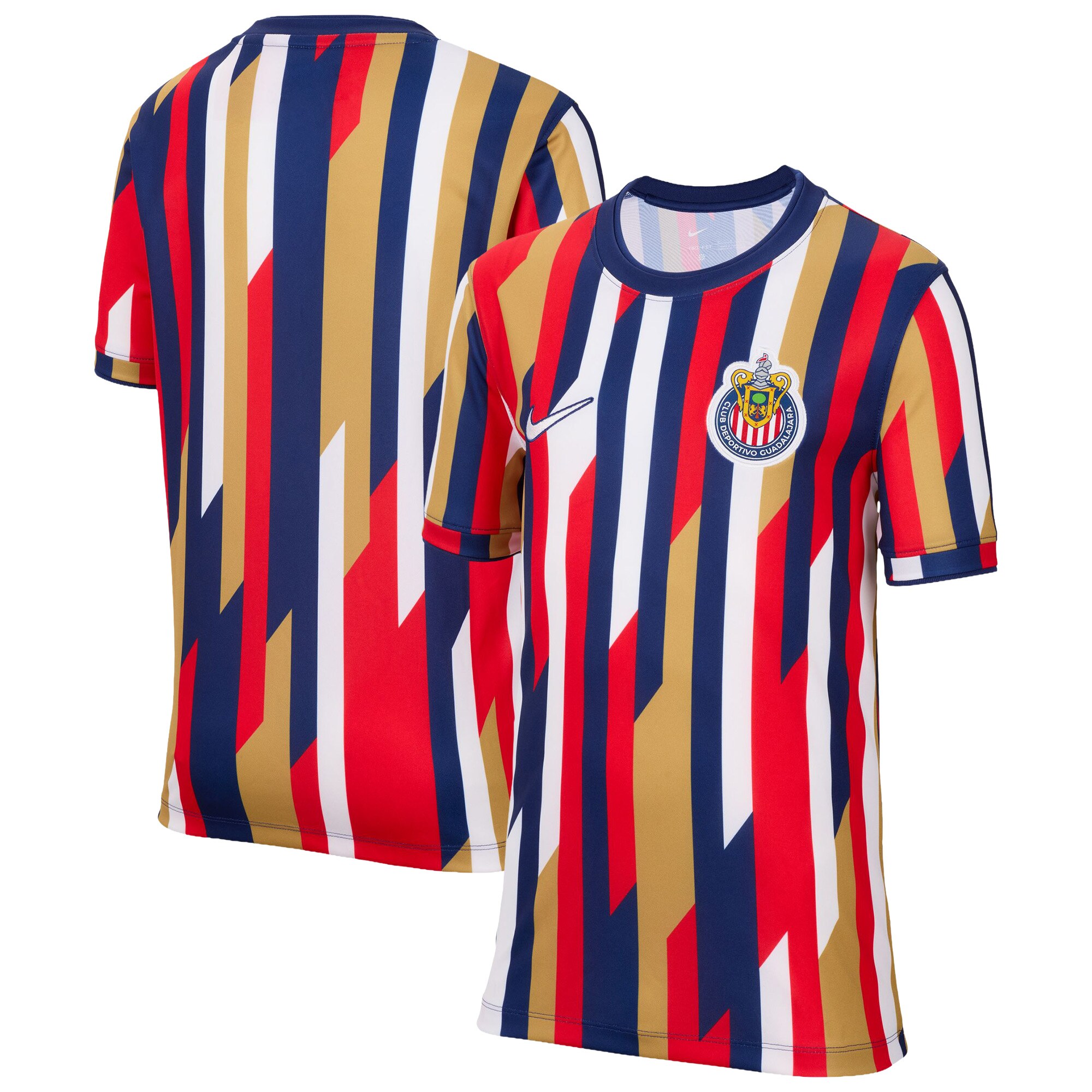 [SJH] Chivas Youth 2026/27 Dri-FIT Pre-Match Jersey Top - White