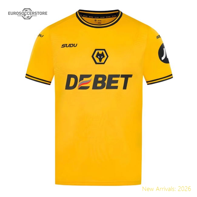 Wolves Home Kit 2024-2025 Fan Edition Jersey For Match Days
