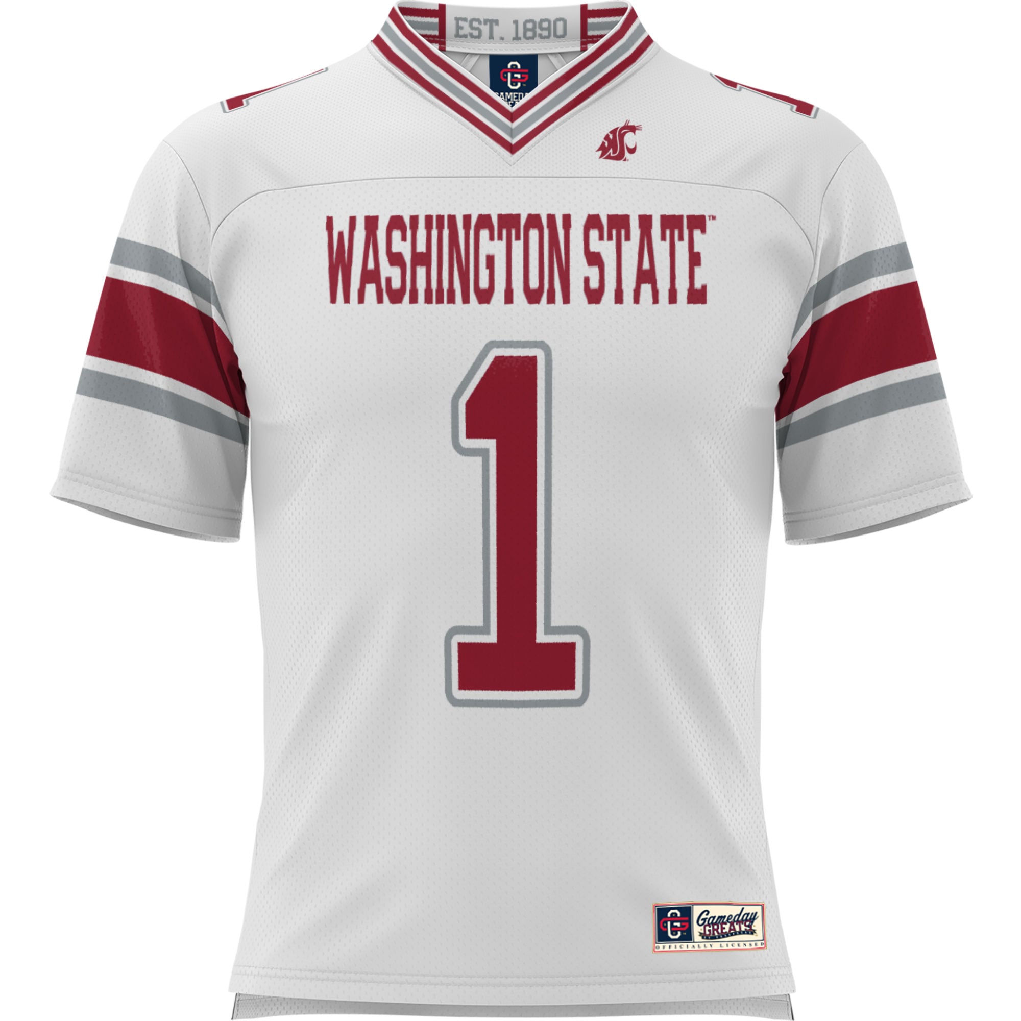 [NJP] Washington State Cougars GameDay Greats Youth Football Jersey - White
