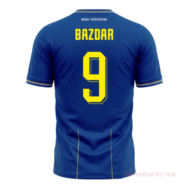 Performance Bosnia And Herzegovina 2026-2027 Home Shirt (Bazdar 9)