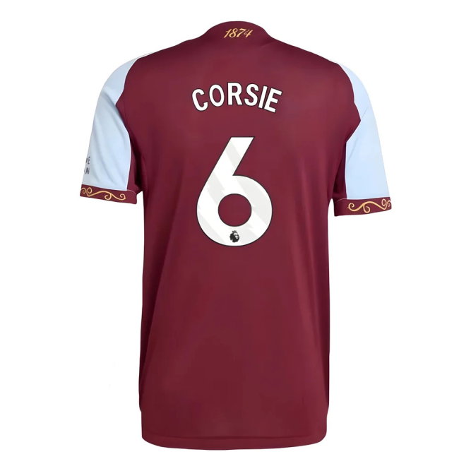 Aston Villa Authentic Home Shirt 2025-2026 edition (Unisex
