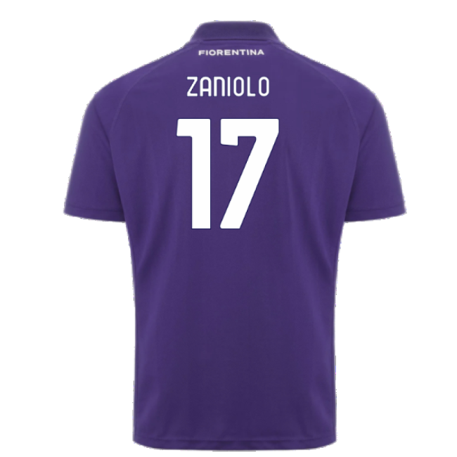 2024-2025 Fiorentina Home Kit Kit (Zaniolo 17) Match Replica