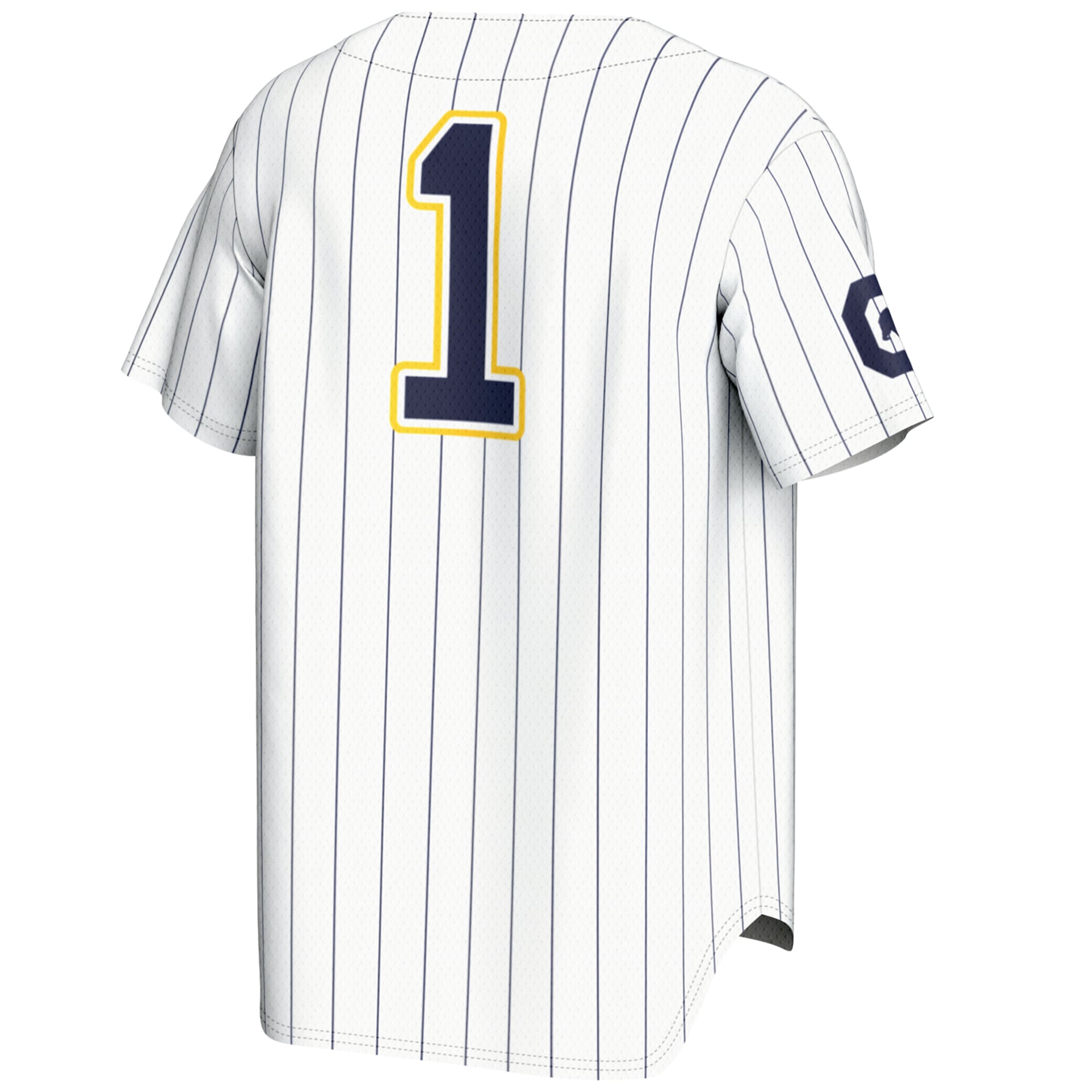 #1 Cal Bears GameDay Greats Lightweight Baseball Jersey - White