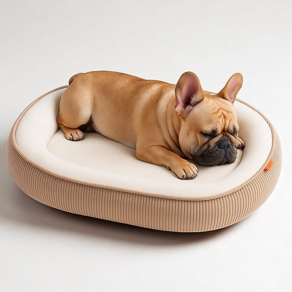 Weather-Resistant Bullinest French Bulldog Winter Sofa Bed – Warm And...