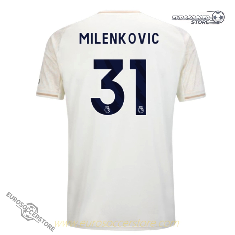 Nottingham Forest's 25-26 Season Away MILENKOVIC #31 Jersey