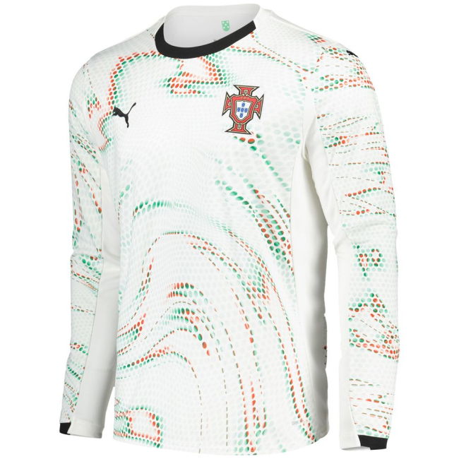 2025-2026 Portugal Long Sleeve Away Shirt Holland Official