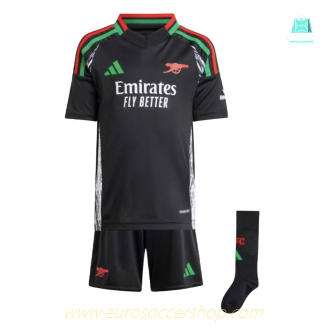 2024-2025 Arsenal Away Mini Kit (Calafiori 33)