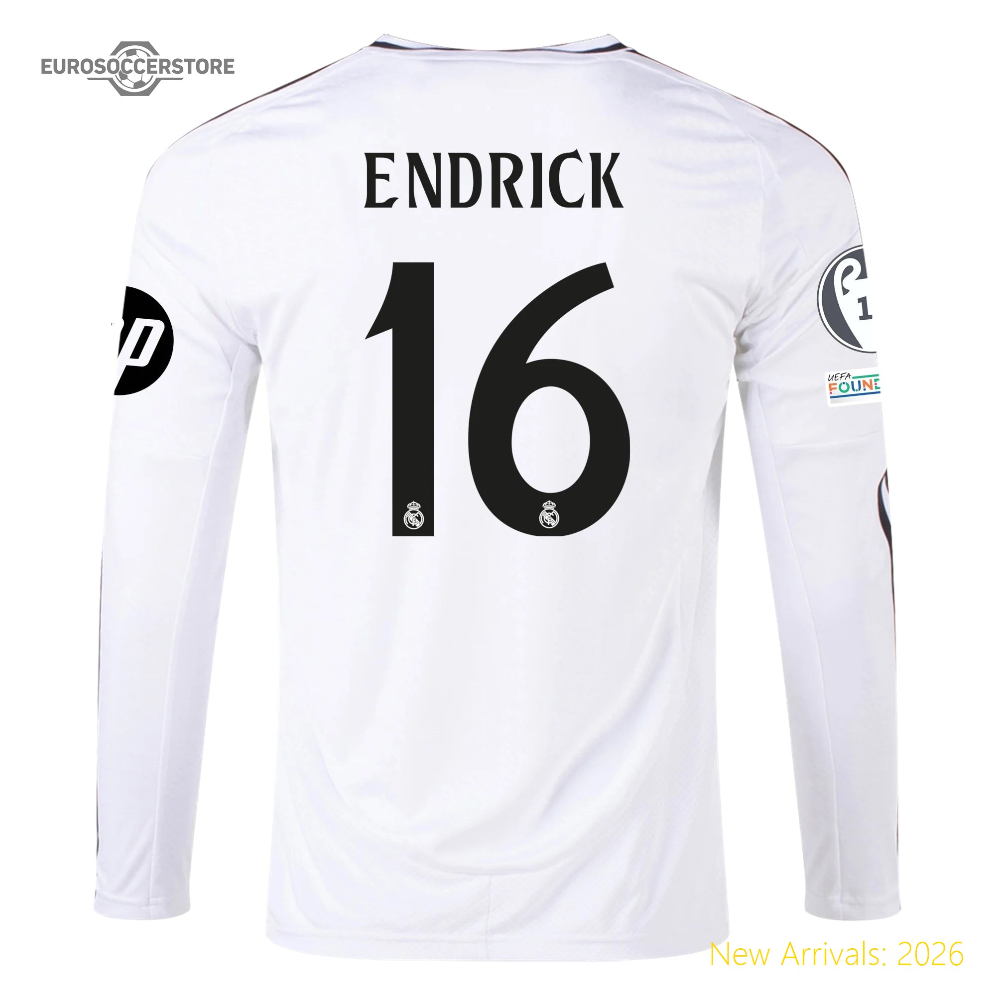 Officially Approved Men High-quality Rma Soccer Star Home Jersey 2023