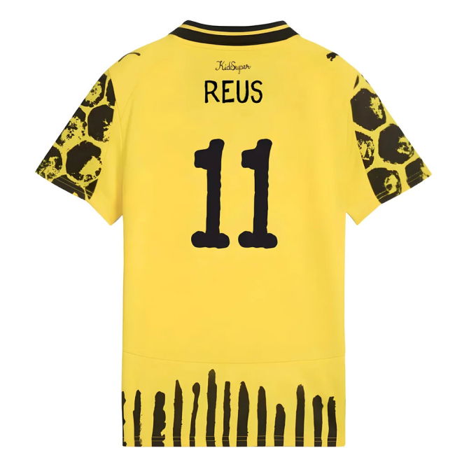Kids Reus 11 2025-2026 Borussia Dortmund FC Home Strip