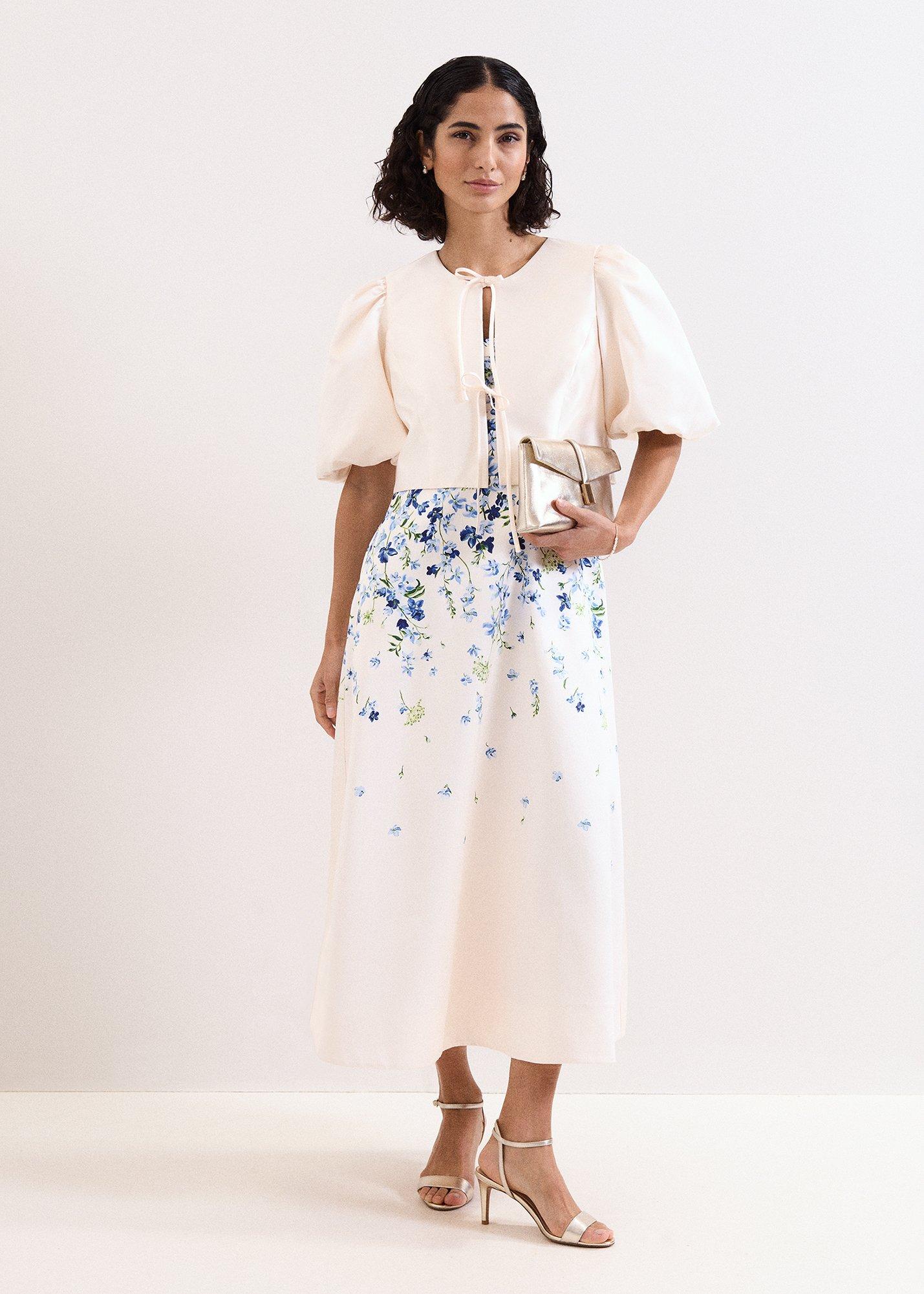 Paulina Cream Puff Sleeve Jacket