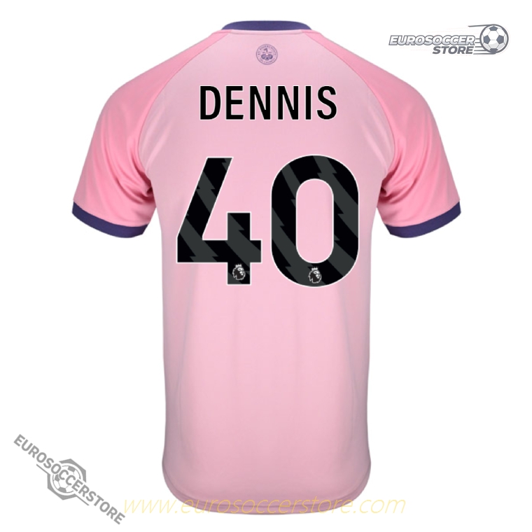 Bournemouth 25-26 Third Version DENNIS #40 Football Jersey