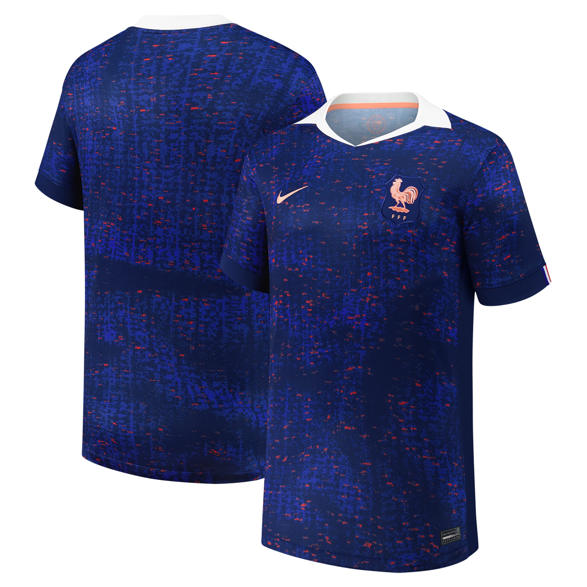 [SJH] France Women's National Team Youth 2025/26 Home Replica Jersey - Blue