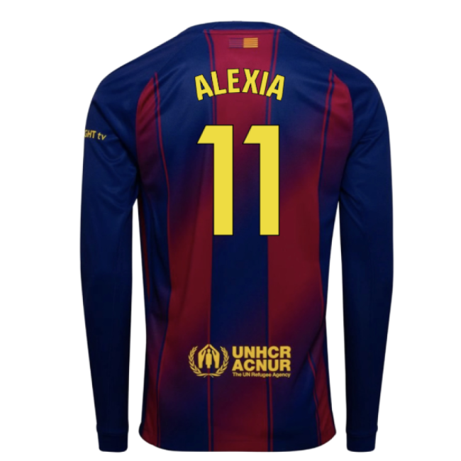 Alexia 11 Collector's Premium Edition Barcelona Home Unique Shirt