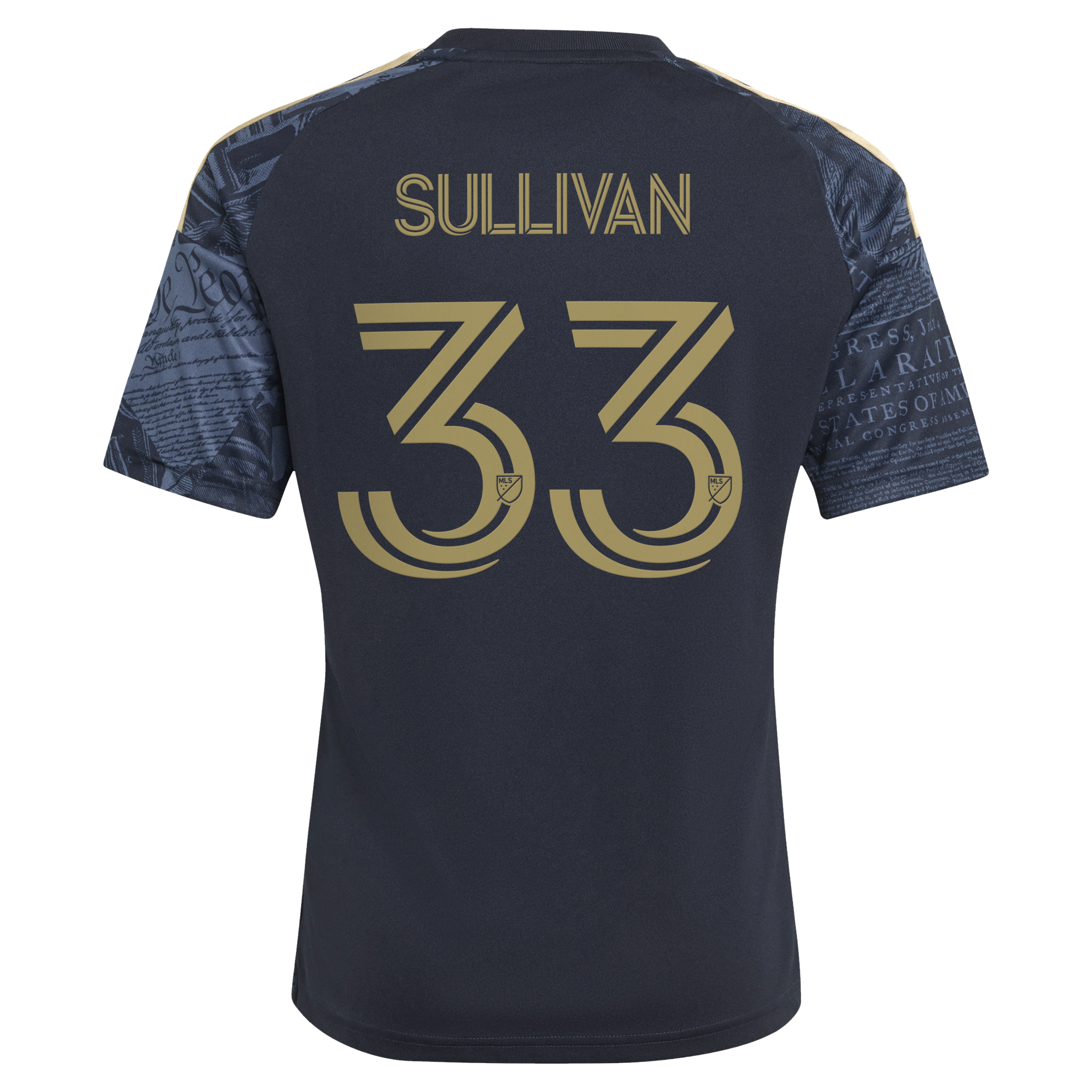 [SD] Quinn Sullivan Philadelphia Union Youth 2026 1776 Kit Replica Jersey - Navy