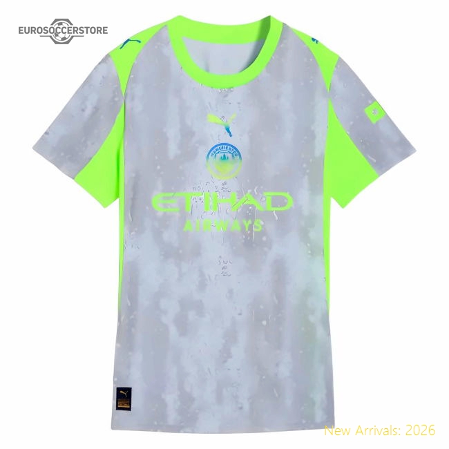 Man City Third Kit 2025-2026 Fan Collection Jersey