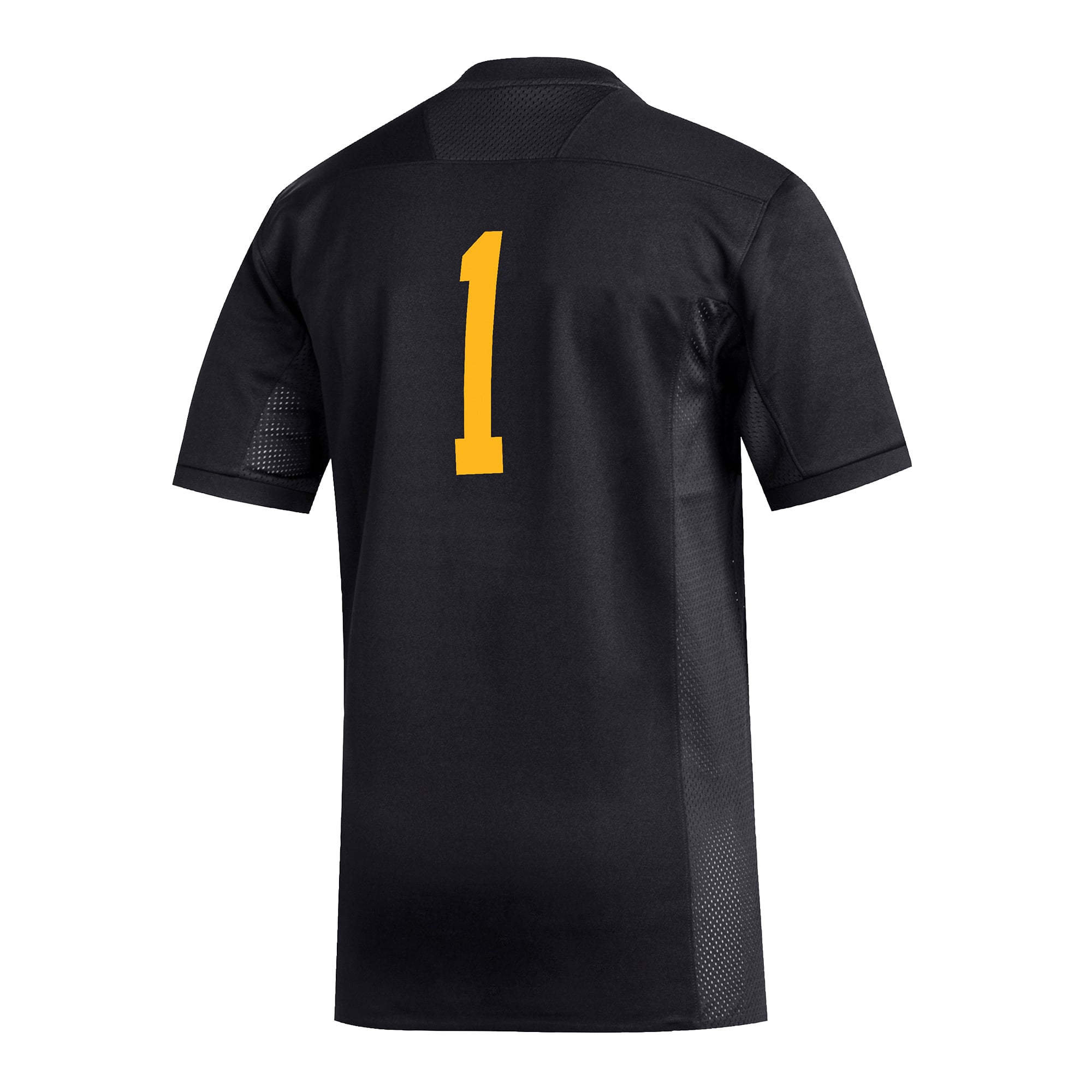 Men's #1 Black Grambling Tigers Football Jersey