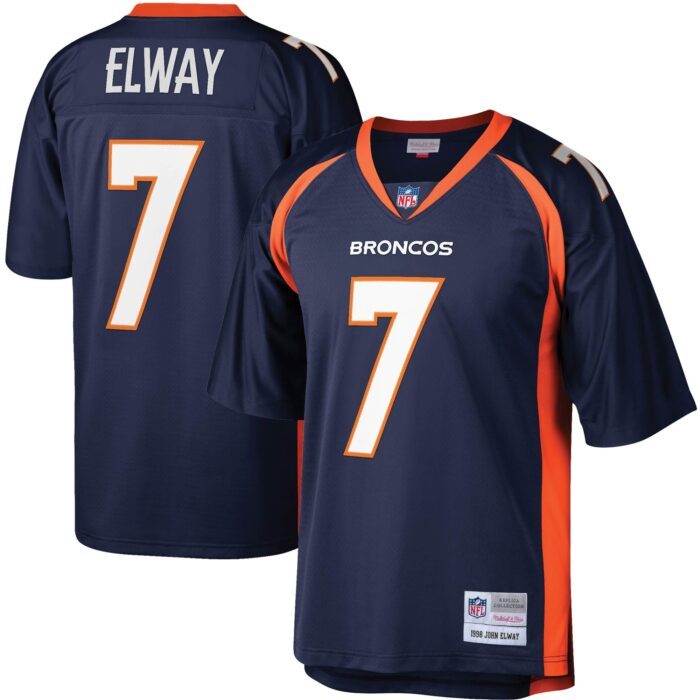 None Men's Denver Broncos Classic Game-Day Essential for NFL Fans
