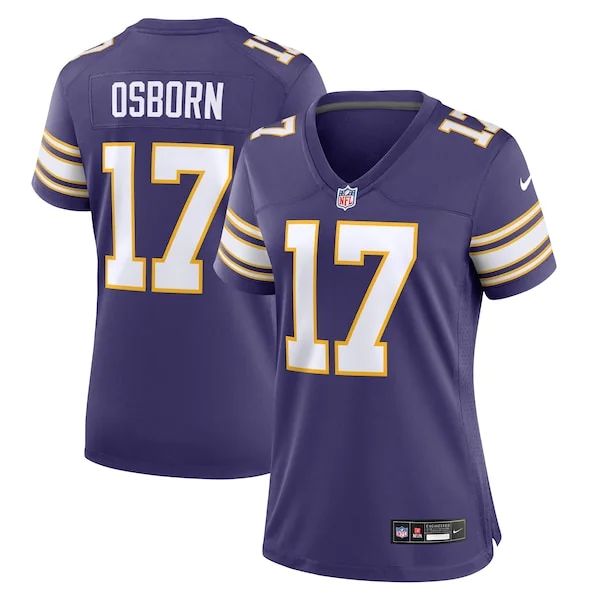 None Osborn Minnesota Game Jersey - Purple | NFL Player Jersey